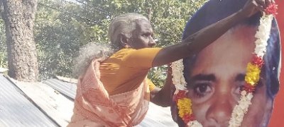 வவுனியாவில் அன்னை பூபதியின் திருவுருவப்படத்திற்கு மக்கள் அஞ்சலி