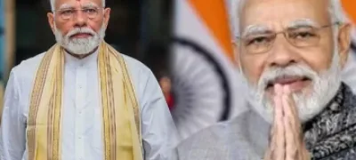 ஆட்சி அமைக்க வாய்ப்பு வழங்கிய மக்களுக்கு நன்றி தெரிவித்த மோடி!