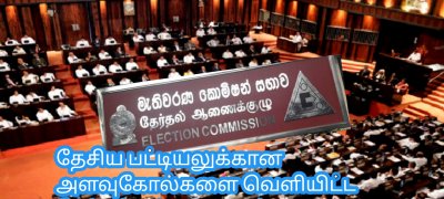தேசிய பட்டியலுக்கான அளவுகோல்களை வெளியிட்ட தேர்தல்கள் ஆணைக்குழு