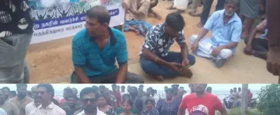 செயலாளர் வெளியே வராவிட்டால் தீக்குளிப்பேன்! பருத்தித்துறை நகரசபை முன் பதற்றம்