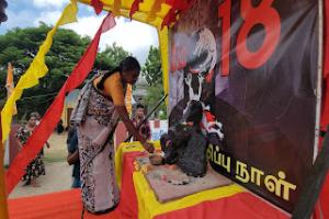 சாவகச்சேரியில் முள்ளிவாய்க்கால் கஞ்சி வார்ப்பு!