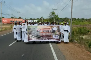 செம்மணி விவகாரத்துக்கு நீதி கோரி அரியாலையில் அமைதி பேரணி