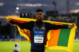 உலகின் முதல் தரவரிசை ஈட்டி எறிதல் வீரராக ரூமேஷ் தரங்கா