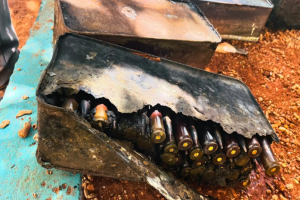 பலாலியில் கிணற்றிலிருந்து பெருமளவு வெடிபொருட்கள் மீட்பு